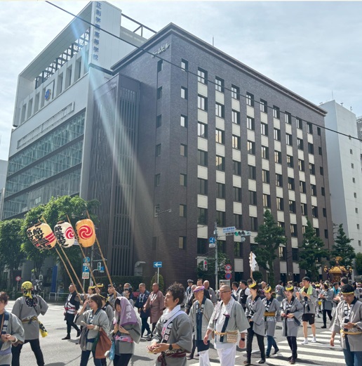 令和7年(2025年)神田祭 同窓会参加
